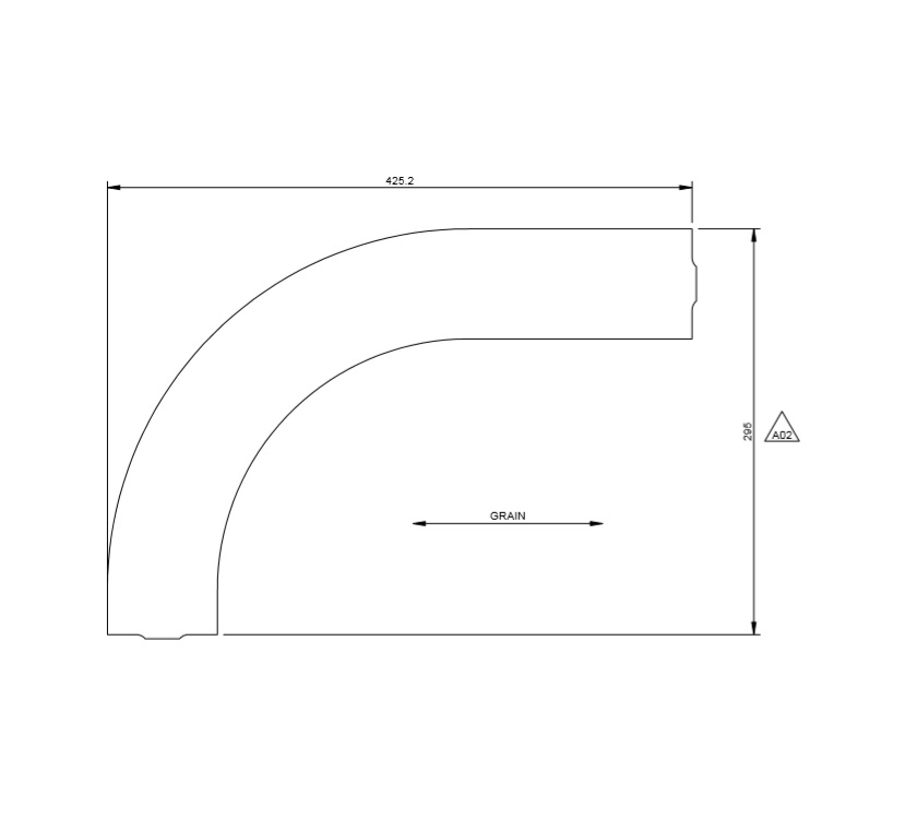 Read more about UN4 Valencia Fixed Bed Corner Header Support product image