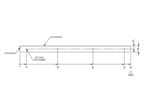 UN4 Valencia Bed Frame Fixing Panel