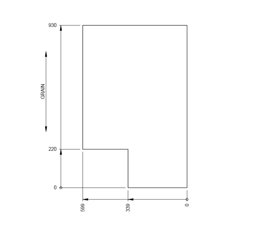 Read more about PT2 400-2 430-4 Kitchen L/H Outer End Panel product image