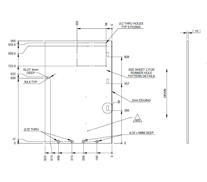 Read more about AH2 68-2 Kitchen R/H Outer End product image