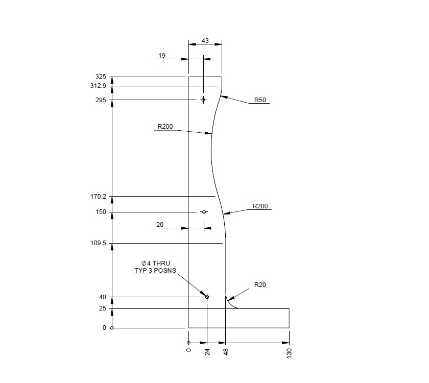 UN4 COD Bunk Slat Retainer