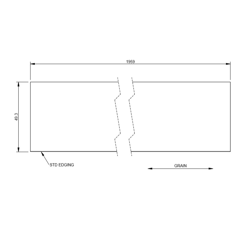 Read more about UN4 Madrid TC Washroom Door Hinge Panel product image