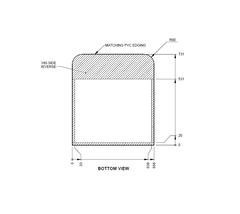 UN4 Madrid Side Dinette Table Top (Revision A01)
