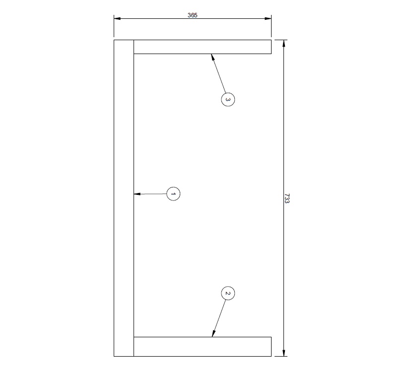 UN4 Washroom Laundry Bag Cupboard Face