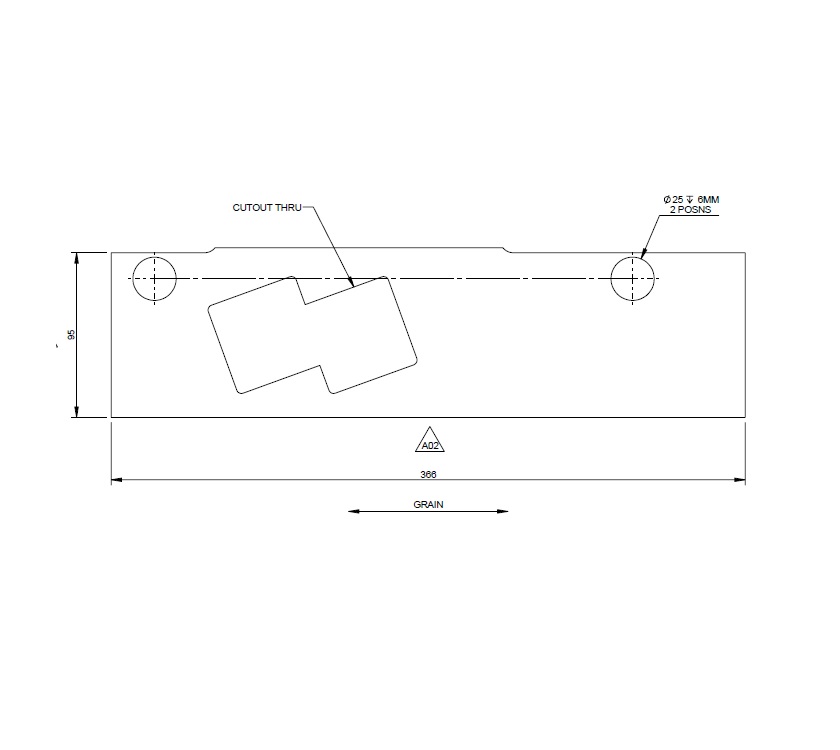UN4 Segovia Sideboard Plug Socket Face Panel