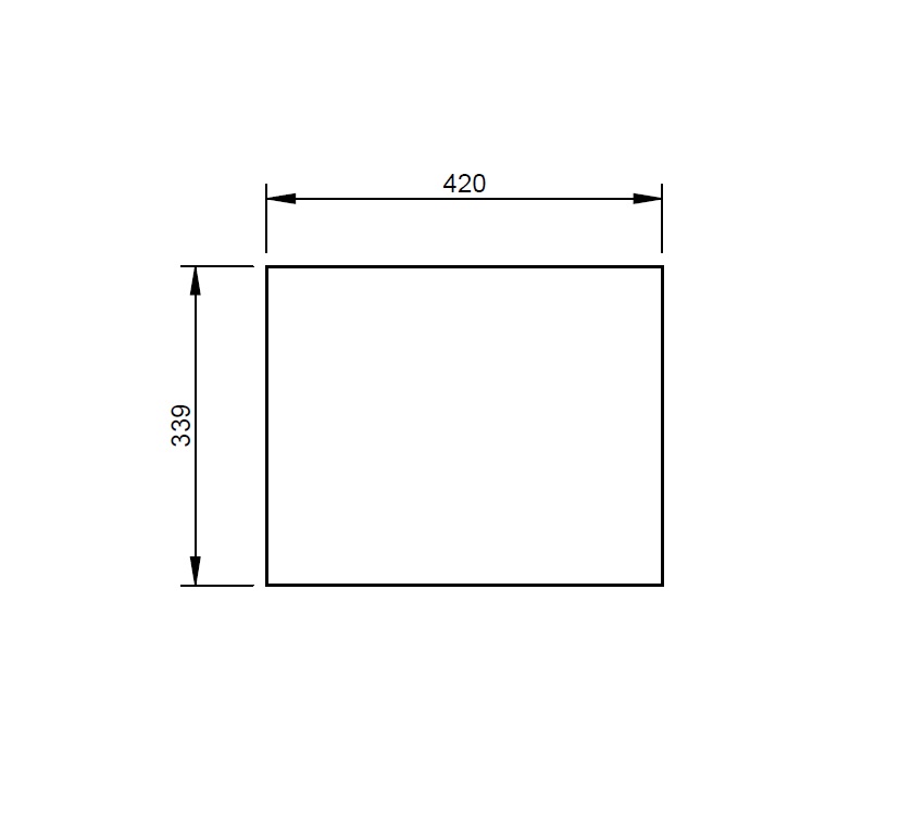 UN4 Island Bed R/H Robe Drawer Base Panel