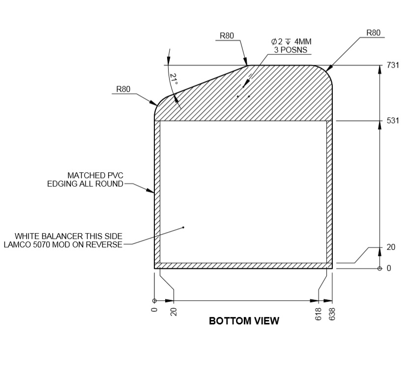 UN4 Segovia Dinette Table Top (Revision A03)