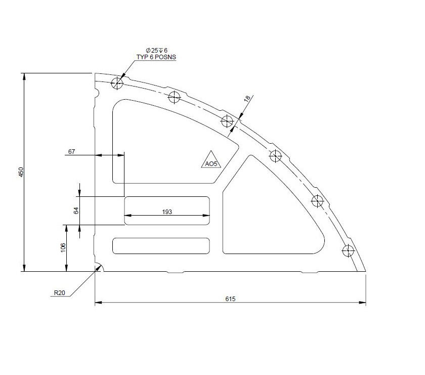 Read more about UN4 N/S Locker Dome Frame (Radio Side) product image