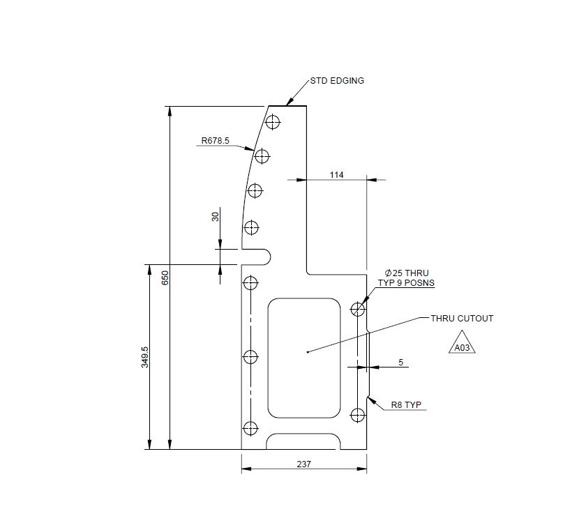 Read more about UN4 N/S or O/S Bulkhead Support product image