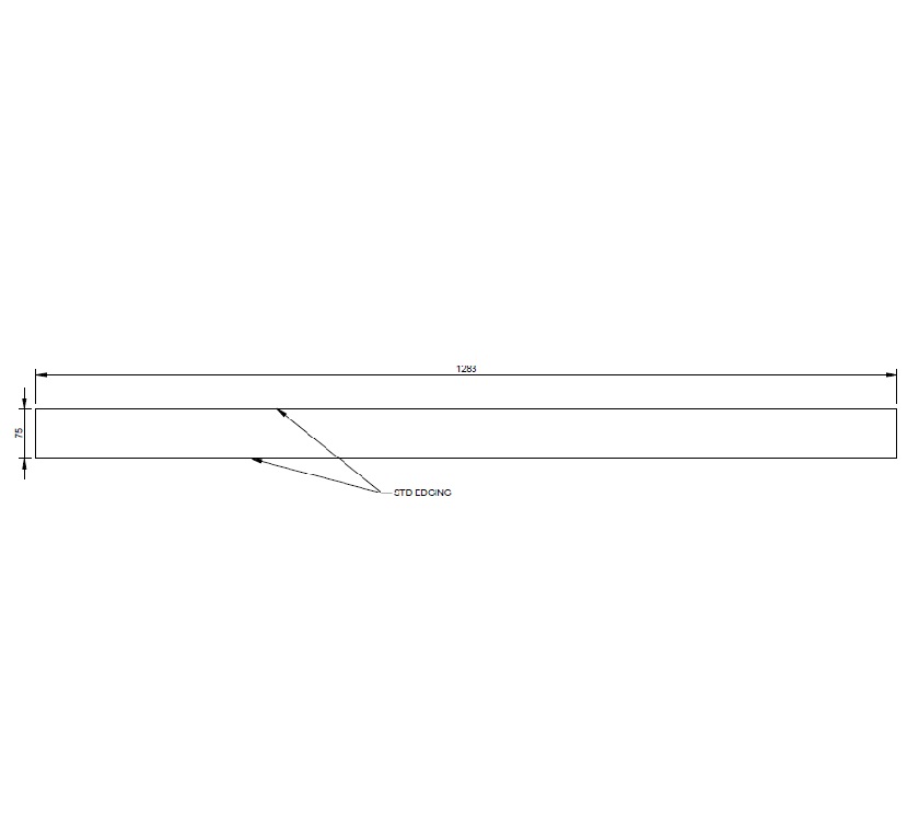 UN4 Island Bed Split Frame Centre Support