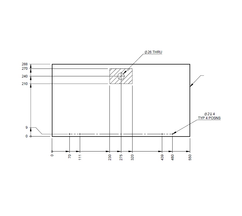 UN4 O/S Front Bunk Fall 550x288 mm