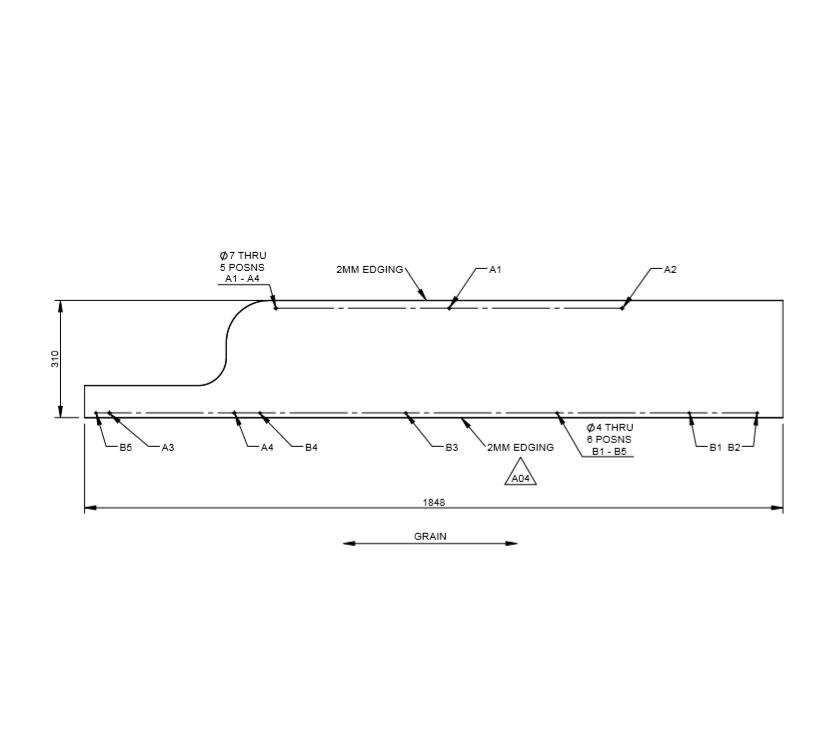 Read more about UN4 Segovia Fixed Bed Top Bunk Face Panel product image