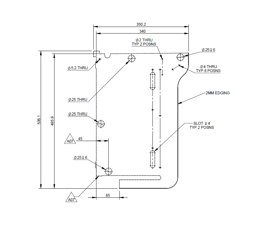 Read more about UN4 Front O/S Top Locker L/H End product image
