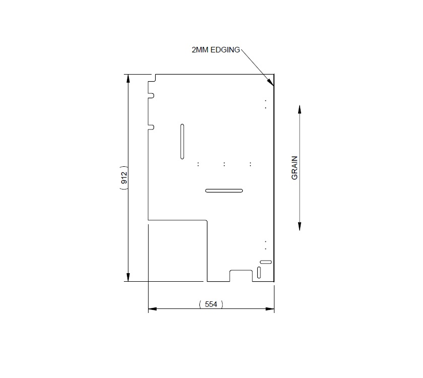 Read more about UN4 Kitchen R/H End Panel product image