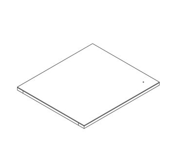AE2 AL1 Kitchen Drawer Base 424x376mm