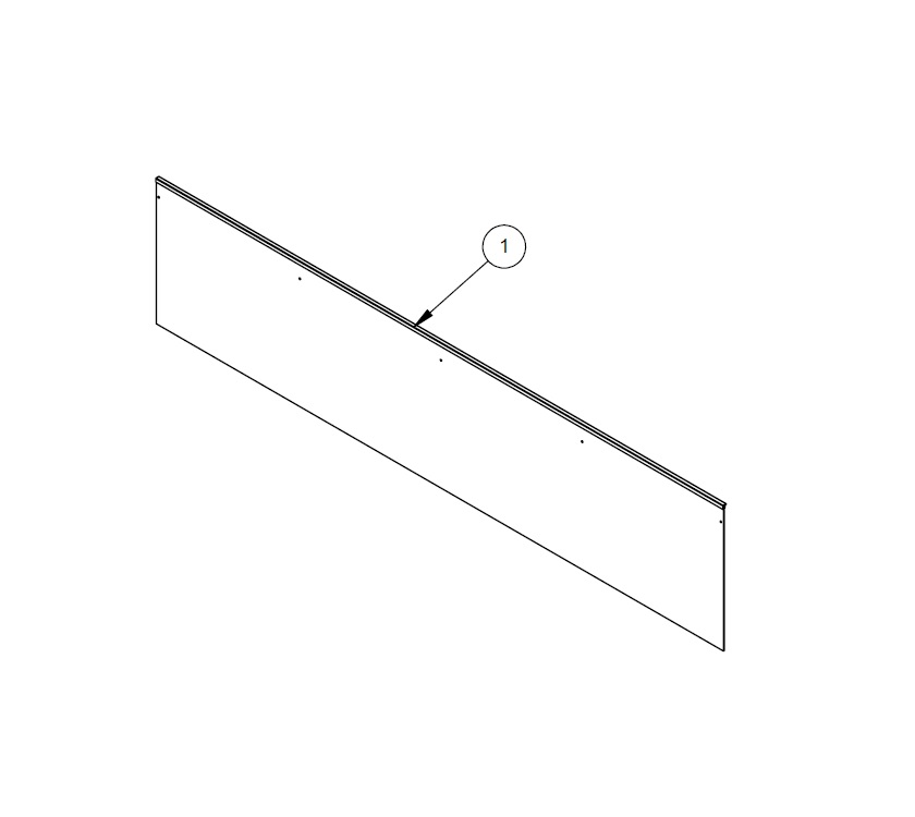 Read more about UN4 Vig Cab Cad O/S Front Bunk Baffle Board product image
