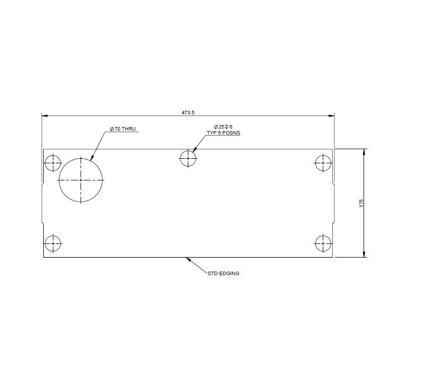 Read more about AE2 66-2 76-2 76-4 Washroom Vanity Shelf product image