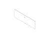 Read more about AH2 SL Kitchen Large Drawer Facia Lightweight A02 - 718.8x227x16.4mm product image