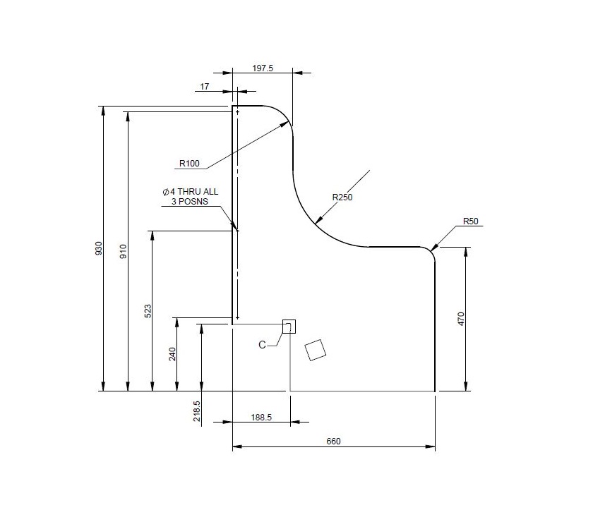Approach Advance 665 L/H Captains Bunk End