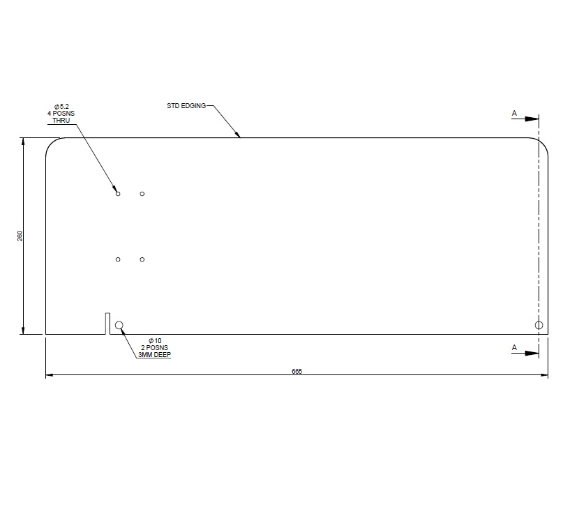 Read more about App Advance 665 Drop Down Bed Middle Fallout Flap product image