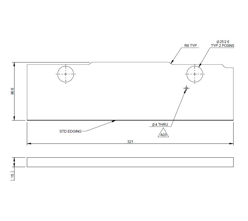 Read more about UN4 Bulkhead Face O/S product image