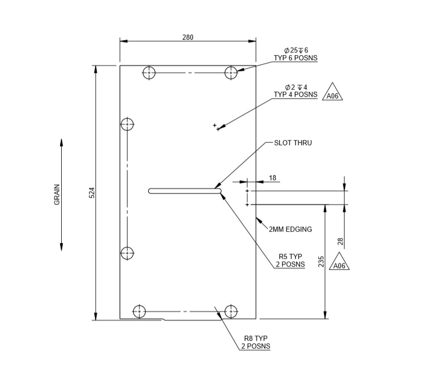 UN4 Pamplona Vanity Unit Divider