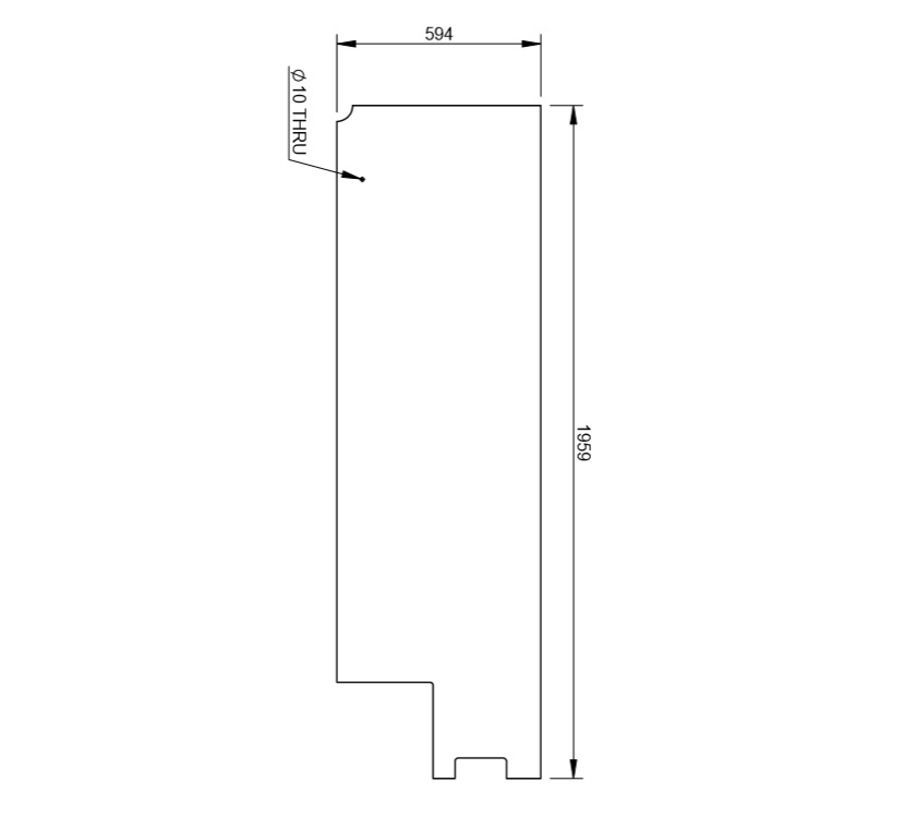 Read more about UN4 Cabrera O/S Large Washroom Cheek product image