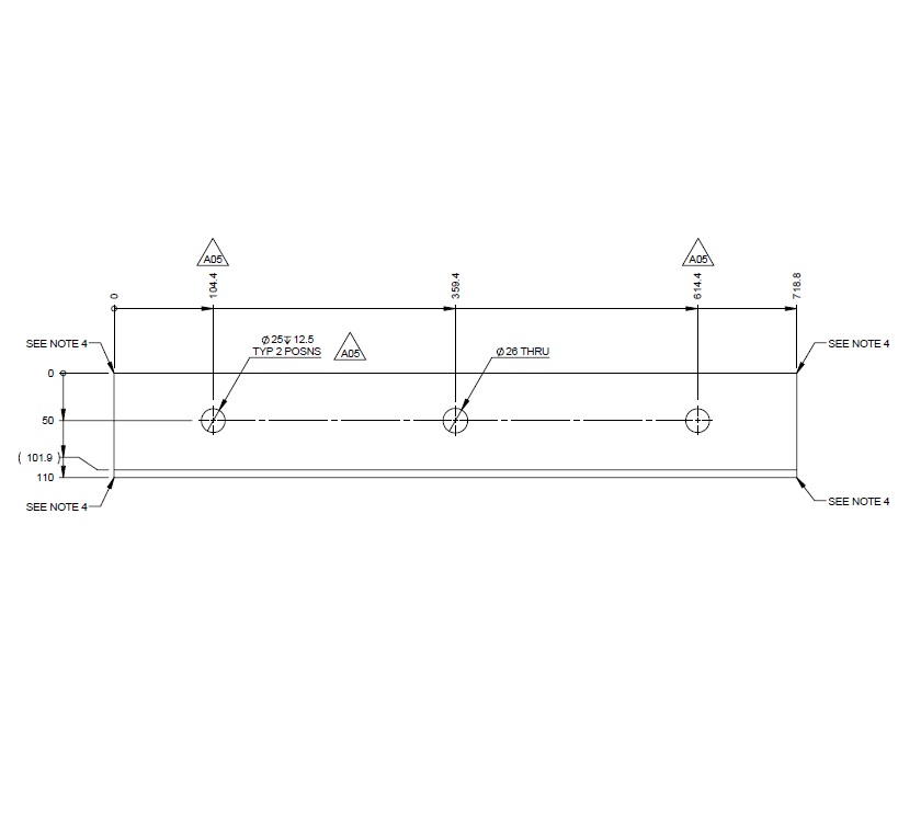 Autograph II Kitchen Cutlery Drawer Facia (RevA05)