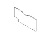 AH2 79-4 79-4T O/S Seat Slide Out Front Fascia
