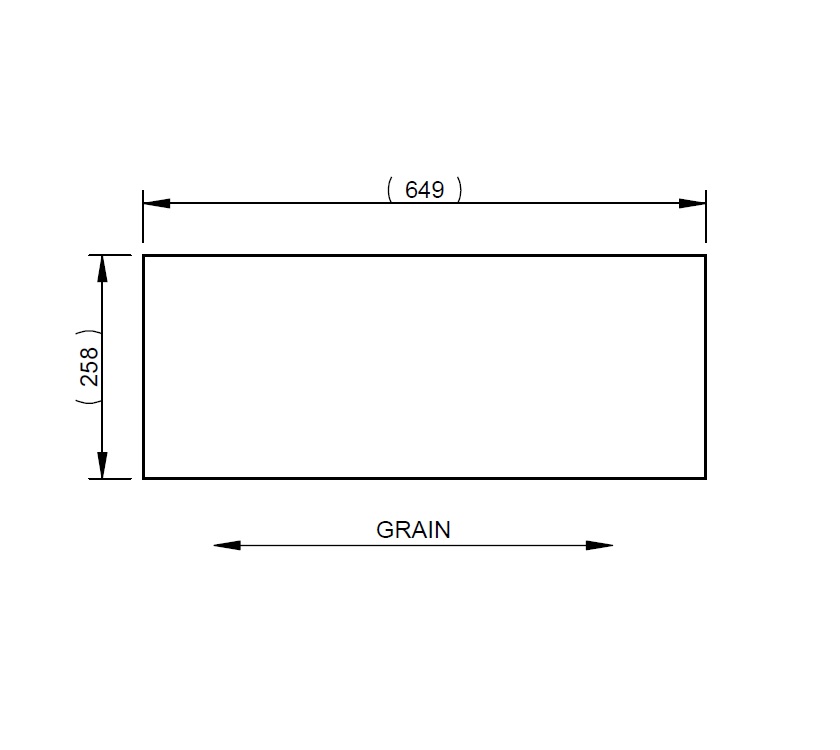 Autograph II Kitchen Half Depth Drawer Base Panel