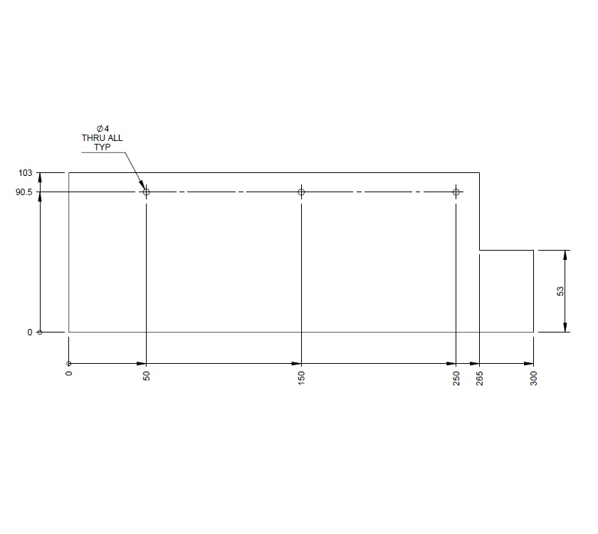 AH2 79-4 79-4T 79-6 TC Vanity Unit Divider