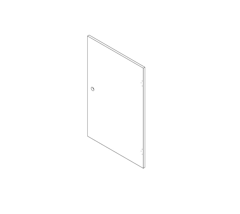 AH2 79-4 Washroom Cabinet Door 790x507x15 (RevA08)