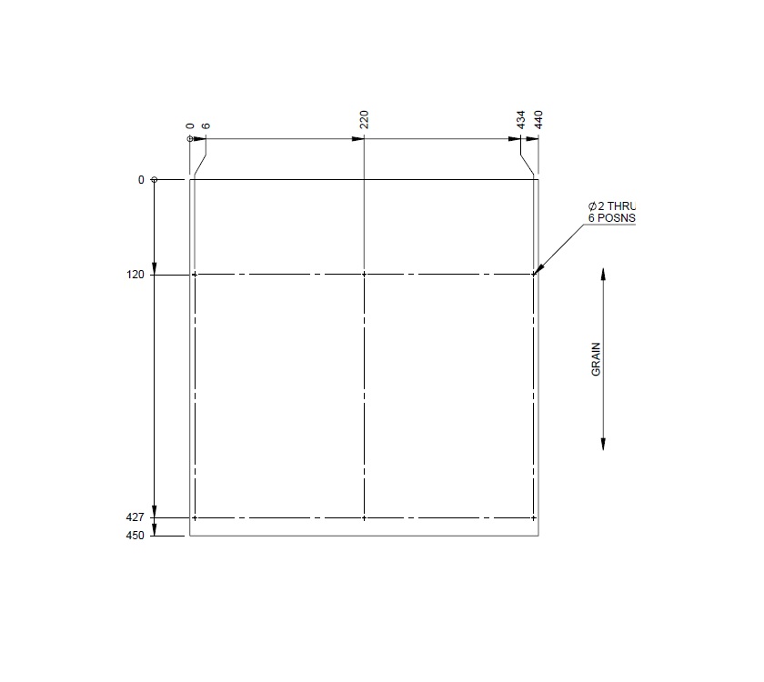 Read more about Autograph II 79-4 N/S Seat Baffle Board Face product image