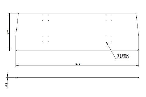 AH2 75-2 & 75-4 HEADBOARD PLY