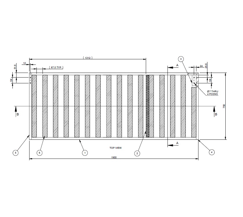 Read more about AH2 79-4T N/S Timber Bed Frame Slat Assembly product image