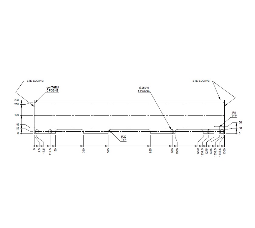 Read more about AH2 79-6 Side Radiator Box Front Panel product image