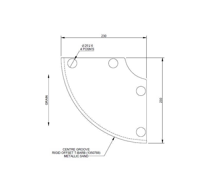 Autograph II 75-2 & 75-4 Bedroom Corner Shelf
