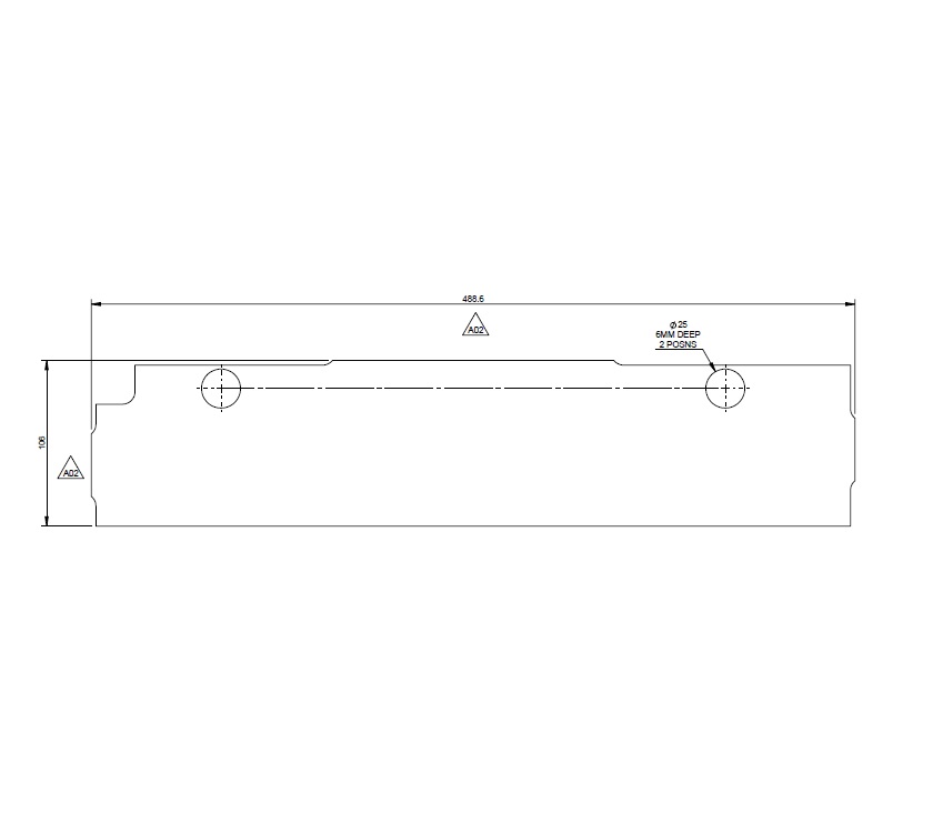Read more about AH2 75-2 TC Washroom Toilet Housing Shelf product image