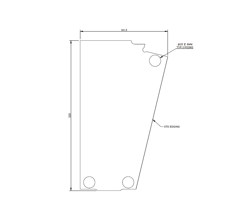 Read more about AH2 79-6 DROP DOWN BED LOCKER CENTRE DIVIDER product image