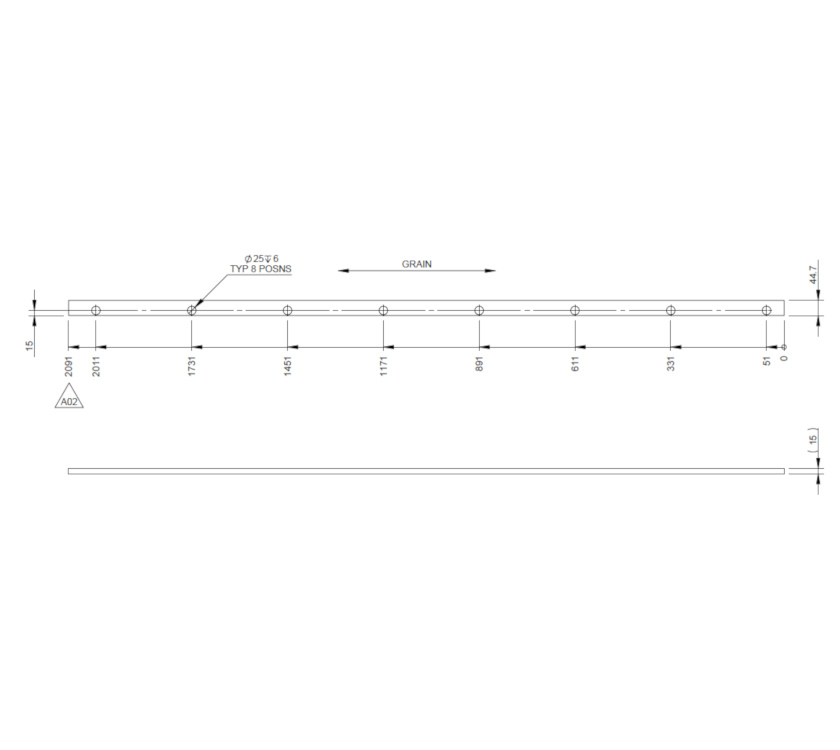 Read more about AH2 794T Door Receiver End Panel product image