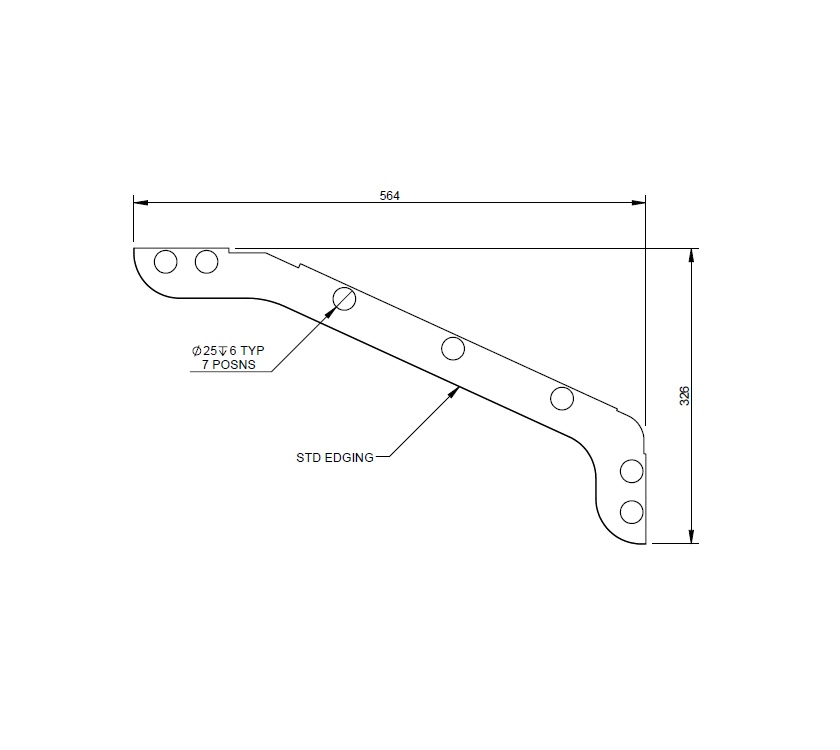 Read more about UN3 Pamplona Cabrera Fixed Bed Angled Support O/S product image