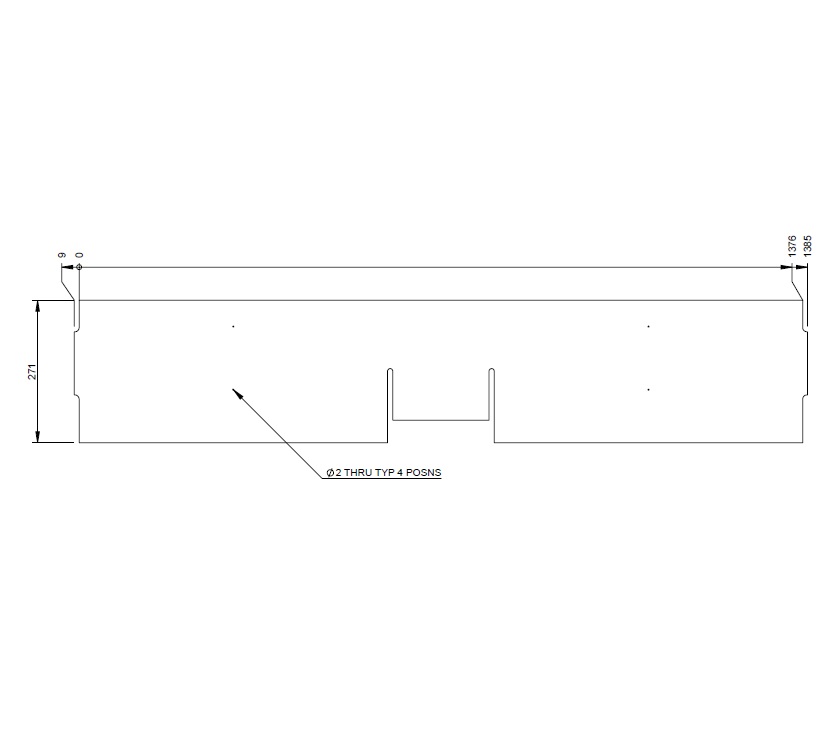 Unicorn III Cabrera Pamplona Rear Locker Base