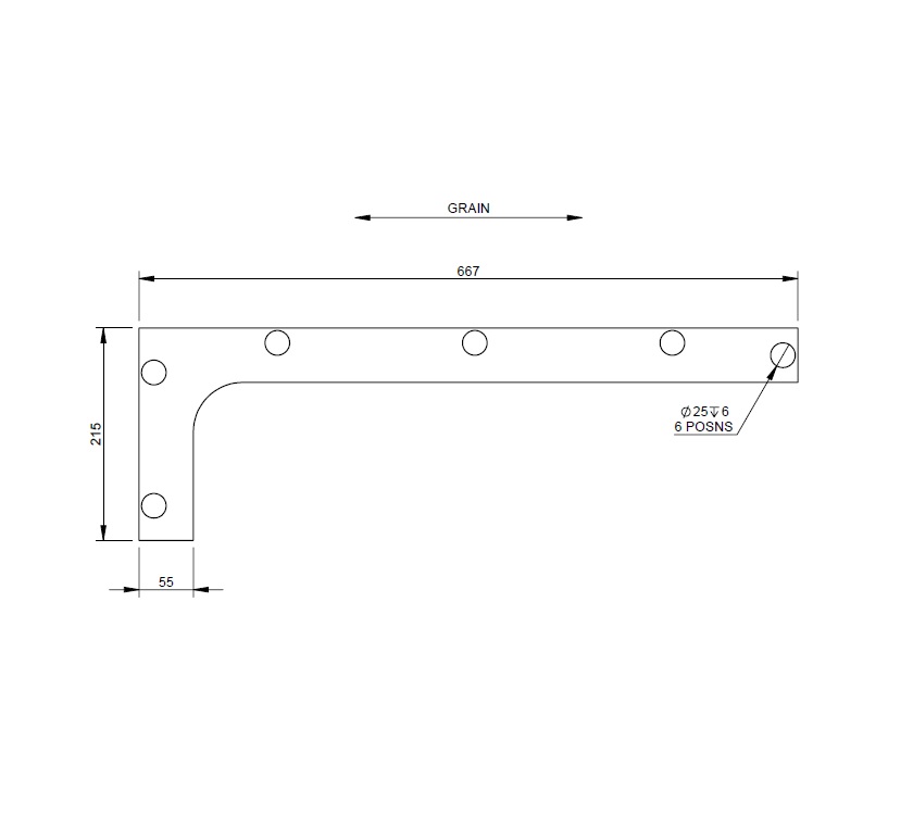 Read more about N/S Front Bunk Support - Wet Locker product image