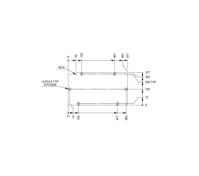 AH2 794 N/S Seat Box Section - Foor Panel