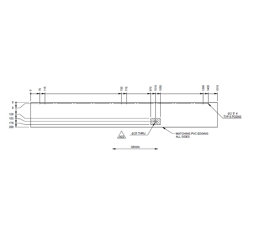 Read more about AE2 74-2 & 74-4 Full Height Rear Robe Door (A03) product image
