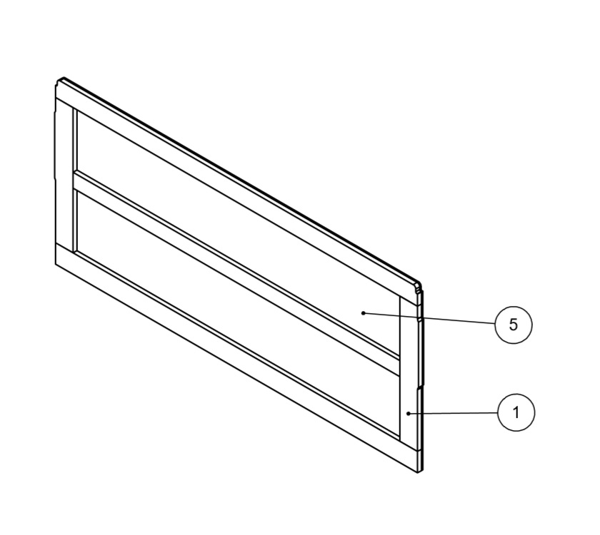 Read more about AE2 70-6 Rear Bunk Slat Box Face product image