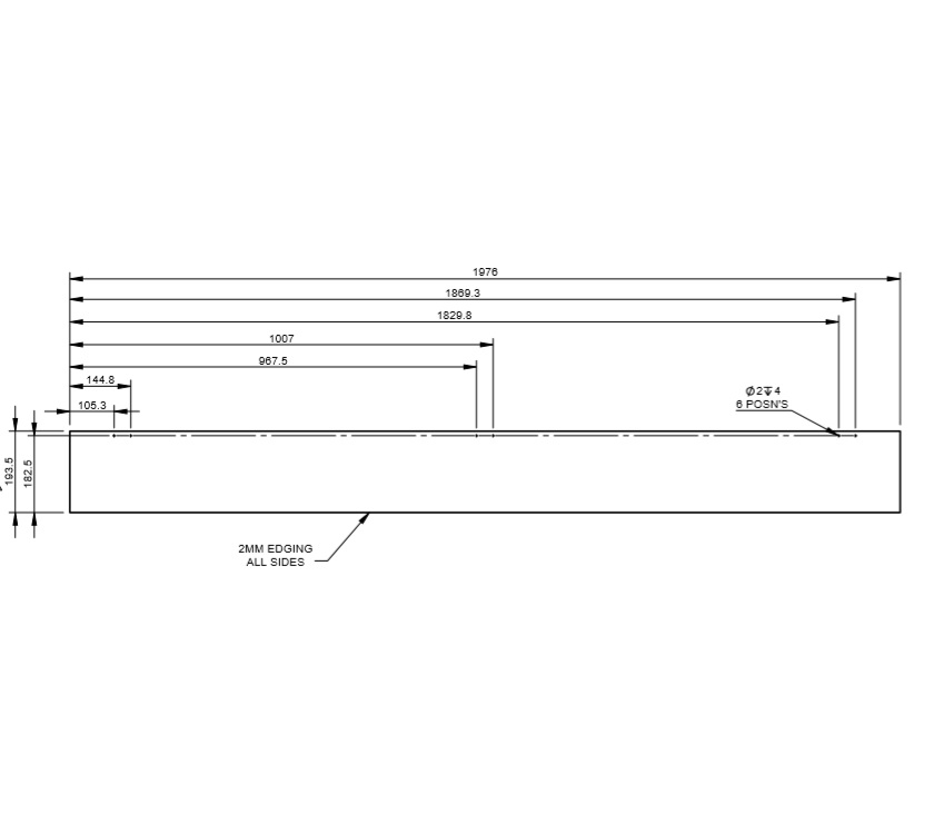 Read more about AE2 AL1 O/S Robe R/H Door 1976x193x15mm (Rev A02) product image