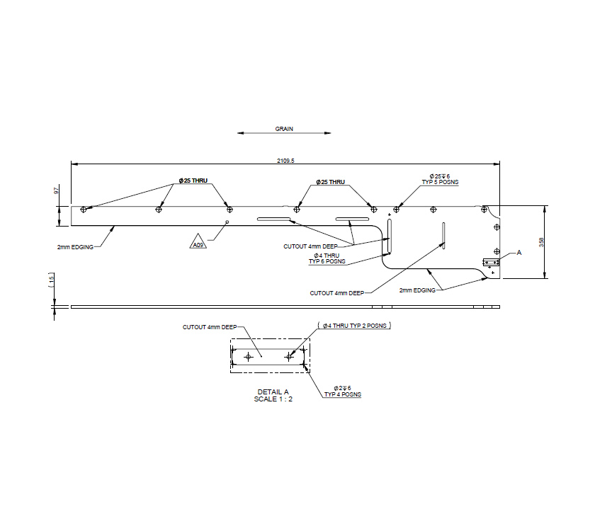 Read more about AE2 STD Sideboard Full Height End product image