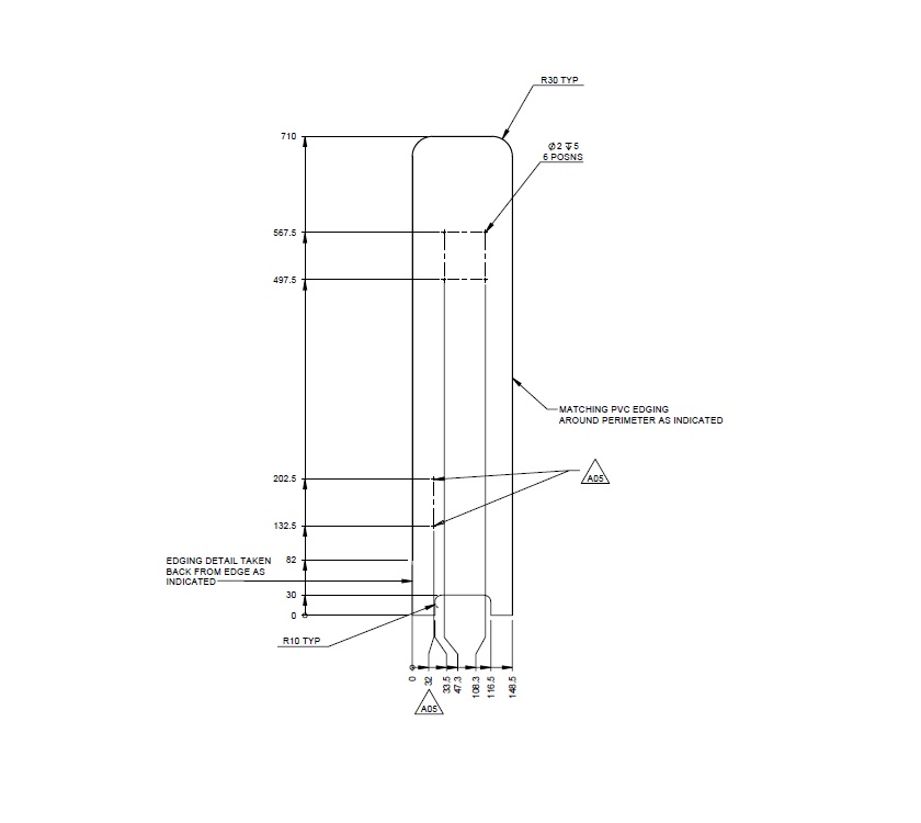 AE2 66-2 Table Stow Top