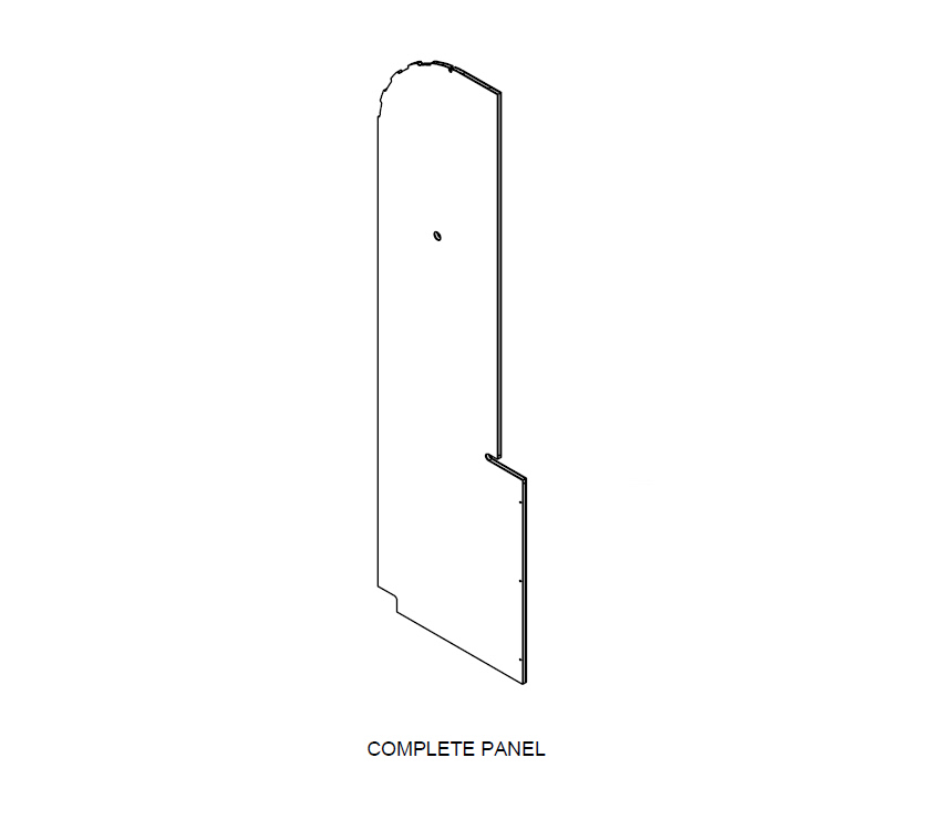 Read more about UN4 Cab Pam Rear N/S Robe L/H Cheek product image
